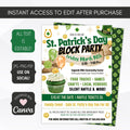 st patricks day fundraiser invite